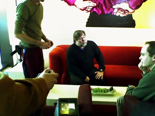 Steve Wozniak beim Interview mit 3Sat, 27.10.06