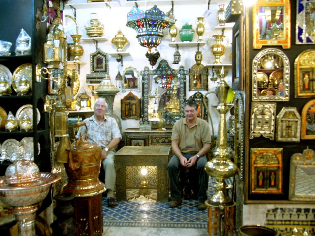 Geschafft beim Feinblechner - Karlheinz Brosius und Eckard Rühl